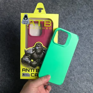 Schokbestendig Aangepast Logo Vloeibare Siliconen Telefoonhoesje Voor Iphone 15 14 13 12 Plus Pro Max Met Retail-Pakket