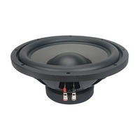 Haut-parleur de milieu de gamme haute puissance YINBART avec woofer en aluminium et caoutchouc pour DJ professionnel, sonorisation et karaoké