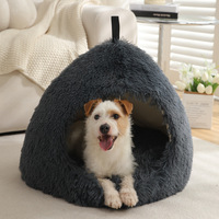 Nouveau Nid Douillet et Respirant en Toile pour Chats et Chiens – Coussin Hiver Luxe pour Animaux – Fournitures pour Animaux de Compagnie pour un Sommeil Profond