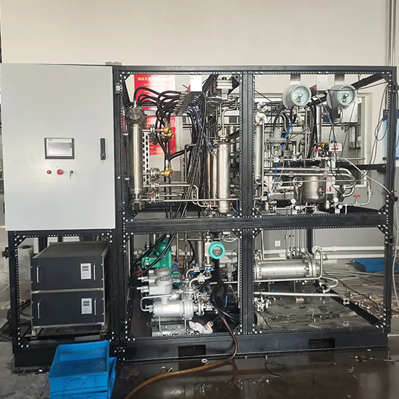 PEM pure hydrogen electrolyzer stack hydrogen gas generator water eletrolysis to electric for green hydrpgen plant machine sale