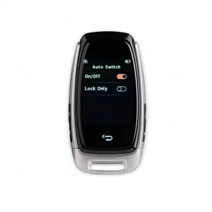 IPS kunci mobil LCD remote kontrol, kunci mobil tanpa kunci pasif PKE layar sentuh