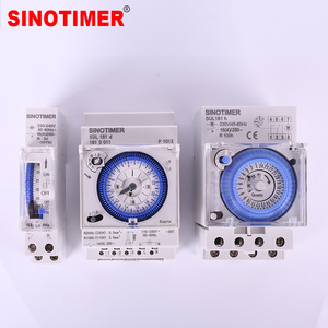 Minuteur mécanique analogique 24 heures SUL181d 220V AC, interrupteur à <span class=keywords><strong>minuterie</strong></span> avec intervalle de <span class=keywords><strong>15</strong></span> <span class=keywords><strong>minutes</strong></span>, contrôleur de temps à quartz, minuteries sur rail DIN SUL181d 16A230V - Product Image 6
