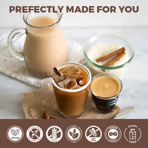 OEM keto anında arabica kahve doğal vanilya tarçın tozu Horchata buzlu kahve - Product Image 4