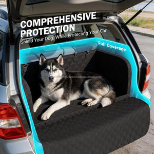 Housse de siège auto pour chien, tapis de coffre pour SUV, housse de coffre pour animaux avec coussin, tapis de protection antidérapant pour siège arrière de chien, rembourré pour berlines - Product Image 3