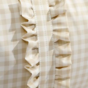 Large Capacity Foldable Outdoor Travel Organizer Bag Ruffle Design Lady Personalized Long Shoulder Strap <b>Storage</b> Durable - Product Image 3