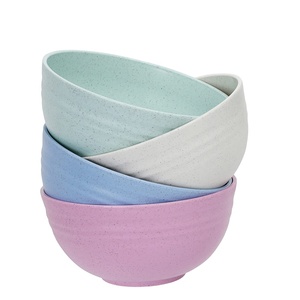 Colorful Reusable Eco Friendly Wheat Straw <strong>Plastic</strong> <strong>Picnic</strong> Dinnerware <strong>Set</strong> Dinner Tableware <strong>Set</strong> for Kids and Adults - Product Image 6