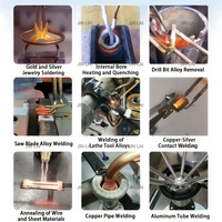 Machine professionnelle de chauffage par induction haute fréquence pour le forgeage, le durcissement, la fusion et le brasage des métaux - Système d'usine