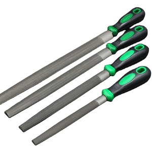 Outil à main 6 ''/8''/10 "/12" limes rondes artisanat sculpture outils de travail du bois ensemble de limes en acier - Product Image 1