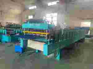 Sắt tấm mái cuộn tạo thành máy màu thép kim loại mái cuộn tạo thành máy nóng bán tại USA - Product Image 6