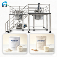 Équipement de traitement pour la production de poudre de protéines d'os de porc, bouillon de fruits et concentré de tomate, système d'extraction et de concentration en acier inoxydable de qualité alimentaire