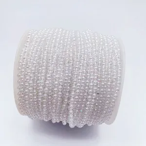 2.5-10mm <span class=keywords><strong>plastique</strong></span> Transparent AB irisé mariage bijoux à bricoler soi-même résultats perles connectées chaîne galvanisée pour le positionnement - Product Image 2
