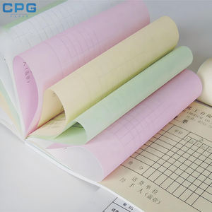 Feuilles de papier autocopiant A4 2, 3 et 4 plis, revêtement supérieur, vente en gros usine, pour impression de bordereaux NCR, 100% pâte de bois vierge - Product Image 4