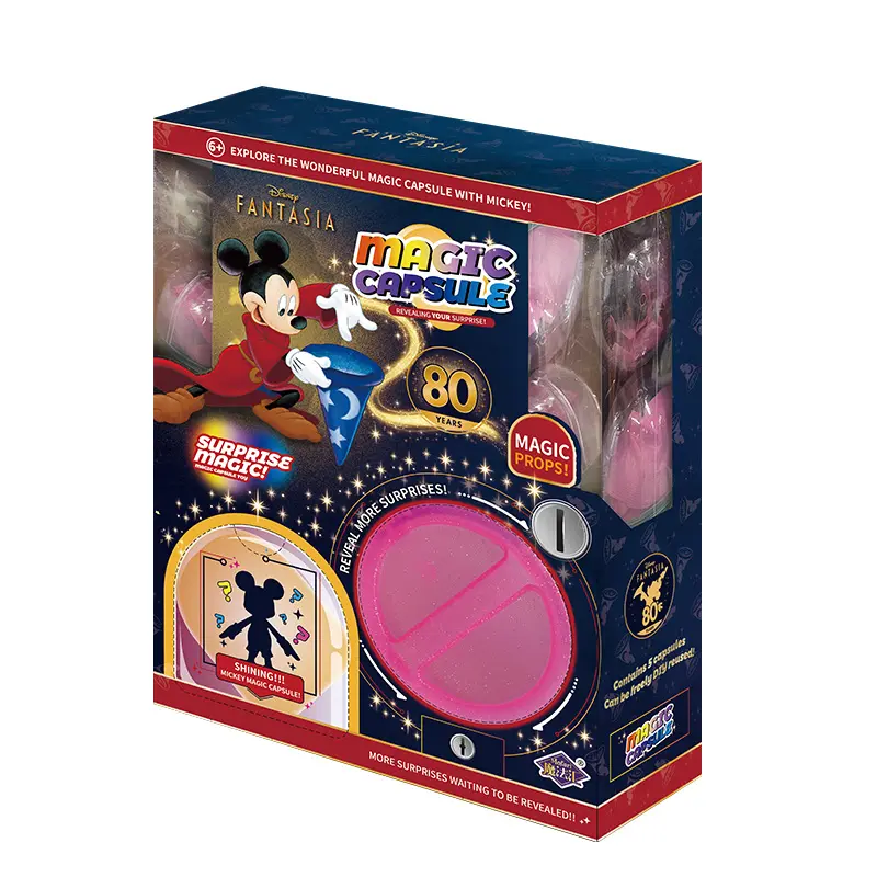 2024 nouveaux produits capsule jouets kits cadeaux ensemble pour accessoires de magie illusion de scène professionnelle tour de magie en plastique