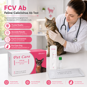 Kit de Prueba Rápida de Antígeno de Mycoplasma Haemofelis FMP Ag <span class=keywords><strong>para</strong></span> Detección de Salud Sanguínea Felina y Uso en Clínicas Veterinarias - Product Image 6
