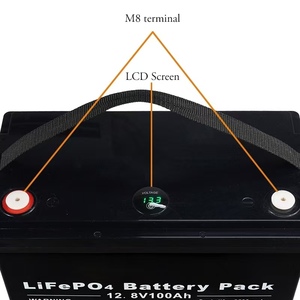 Tùy chỉnh 12.8V LiFePO4 pin 24V <span class=keywords><strong>12V</strong></span> 50Ah 100Ah 150AH 200AH 300ah 400ah pin lithium gói cho Ebike RV - Product Image 3
