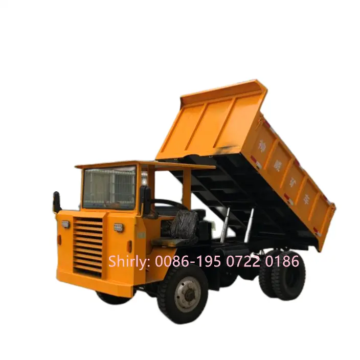 Speciaal Ontworpen Tunnel Gebruik Mini Dumper Truck 4X4 Ondergrondse Mini Dump Truck Gratis Kleine Hand Ash Batterij 371pk 12 Dump Truck