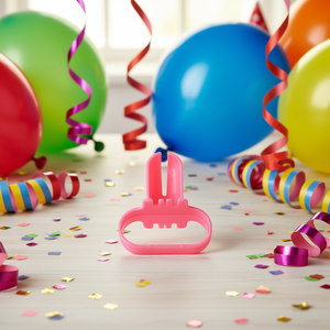 Outil de scellage de ballons en forme de nœud, en plastique, pour la décoration de ballons d'anniversaire pour enfants - Product Image 2