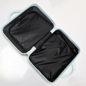 Trousse à cosmétiques tendance 32x24x17cm, portable, avec fermeture éclair, couleur unie, boîte de rangement de voyage pour maman, printemps 2024 - Product Image 3
