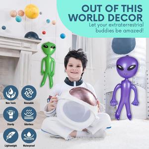 Globos Inflables de PVC con Forma de Extraterrestres para Niños, para Promoción - Product Image 6
