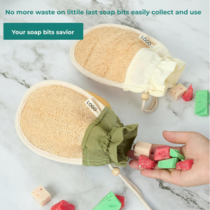 Nuova Tendenza 2025: Sacchetto Salva <span class=keywords><strong>Sapone</strong></span> in <span class=keywords><strong>Luffa</strong></span> con Perline in Legno, Sacchetto Esfoliante in Rete per <span class=keywords><strong>Sapone</strong></span> Solido - Product Image 5