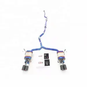 CGW-silenciador de tubo de escape de titanio para Subaru WRX <span class=keywords><strong>2</strong></span>,0 T 2014, con puntas de escape forjadas, precio de fábrica - Product Image 1