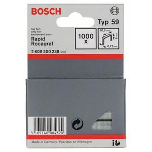BOSCH - 2609200242 Agrafe à fil fin type 59 - EAN 3165140084437 BRADS, GOUPILLES ET CLOUS AGRAFES EN MÉTAL - Product Image 2