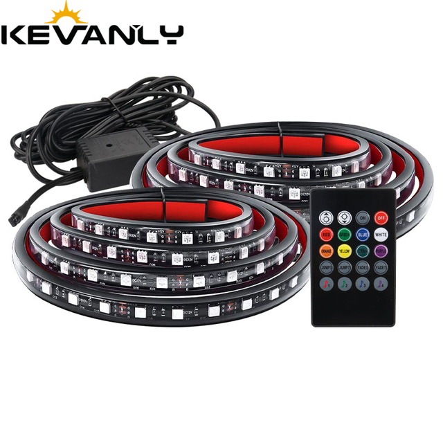 Hot Selling 12V 1.5M RGB Waterproof 2 in 1 Truck Led Light Strip Truck Light for Truck SUV RV Boat Car Atmosphere Ambient Lights