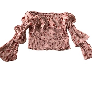 Fabbrica della cina di alta qualità di seconda mano Croptop balla misto vestiti usati in balle per il commercio all'ingrosso - Product Image 1