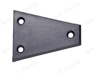 Plaque <span class=keywords><strong>de</strong></span> couverture triangulaire à trois trous pour levier d'accordage <span class=keywords><strong>de</strong></span> <span class=keywords><strong>guitare</strong></span>, couvercle <span class=keywords><strong>de</strong></span> noyau en fer LJ03 - Product Image 4