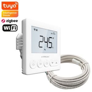 Fabricant chinois, <span class=keywords><strong>thermostat</strong></span> intelligent Wifi Tuya pour chauffage au sol électrique, <span class=keywords><strong>chaudière</strong></span> à <span class=keywords><strong>gaz</strong></span>, <span class=keywords><strong>thermostat</strong></span> LCD, OEM ODM pas cher - Product Image 1
