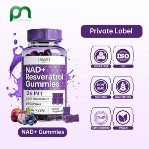 Gomitas de Resveratrol 1NAD+ Multivitamínicas, Gomitas de Belleza con Sabores Naturales, Soporte Antioxidante Diario para la Salud de la Piel, 2 Gomitas Diarias - Product Image 6