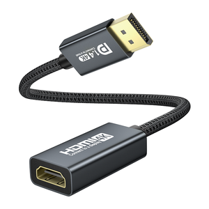 Cable <span class=keywords><strong>DP</strong></span> a <span class=keywords><strong>HDMI</strong></span> ULT-unite, Unidireccional, 4K 30Hz, para Conectar la Fuente de la Computadora al <span class=keywords><strong>Monitor</strong></span>, Trenzado - Product Image 5