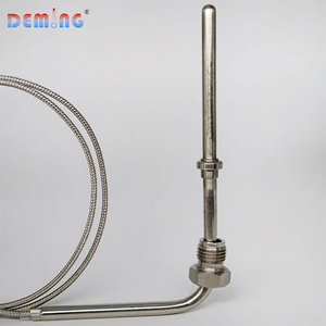 Thermocouple numérique OEM/ODM en acier inoxydable <span class=keywords><strong>306</strong></span> blindé à montage en angle droit, haute température, résolution 0,01°C, application intelligente - Product Image 2