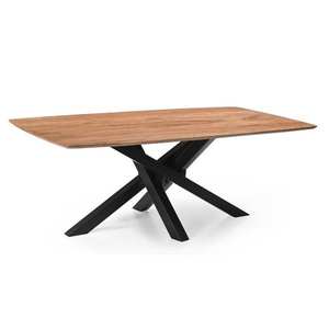 Mesa de Comedor Moderna de Madera de Primera Calidad, Muebles para Comedor, Hogar, Cocina, Apartamento, Restaurante, Hotel, Uso Comercial - Product Image 1