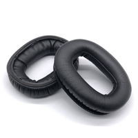 Coussinets d'oreille de remplacement pour écouteurs MARSHALL MONITOR II ANC, avec matériau doux et respirant en cuir protéiné