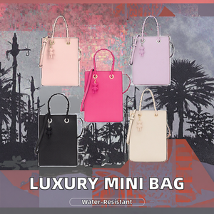 High Quality Luxury Mini <b>Bear</b> Pendant Crossbody Bag Simple Noble Gentle Style Nylon Lining Pearl Perfect Gift for Friends - Product Image 2