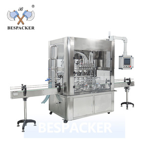 Machine de remplissage liquide automatique à servo haute précision Bespacker pour bière, jus, sauce, cosmétiques dans des bouteilles en plastique et en verre - Product Image 2
