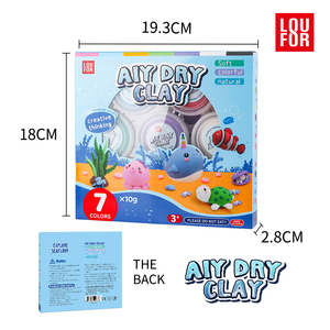 Kit de <span class=keywords><strong>Arcilla</strong></span> de Modelar Ligera de Secado al Aire con Temática de Esquí en 7 Colores, <span class=keywords><strong>Arcilla</strong></span> Suave No Tóxica para Manualidades Infantiles, Juguete Educativo de Arte - Product Image 6