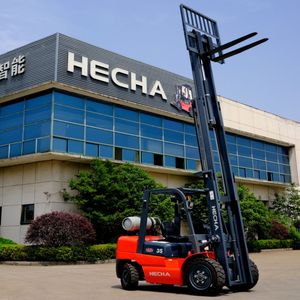 מלגזת בנזין <span class=keywords><strong>LPG</strong></span> של HECHA 2 טון <span class=keywords><strong>3</strong></span> טון <span class=keywords><strong>3</strong></span>.5 טון דו-דלקית בעלת מנוע בעירה פנימית עם משקל נגד - Product Image 5