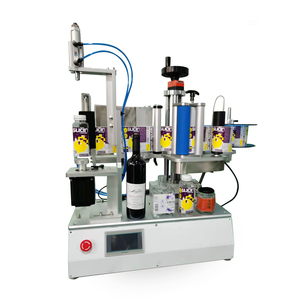 Automatic Perfume Bottle Label Water Bottle Labeling Print Label Machine