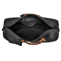 Sac de voyage élégant pour homme, durable, imperméable, avec fermeture à glissière, grande capacité, sac de sport de luxe pour les voyages d'affaires