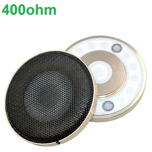 顶级质量400欧姆hifi 70毫米驱动器扬声器双磁铁钕新材料复合膜片70毫米耳机驱动器