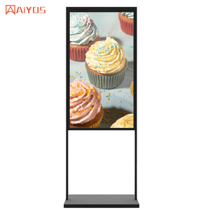 Kích thước tùy chỉnh độ sáng cao Màn hình LCD quảng cáo hai mặt cửa sổ màn hình 43 49 55 65 inch cho cửa hàng bán lẻ hiển thị - Product Image 5