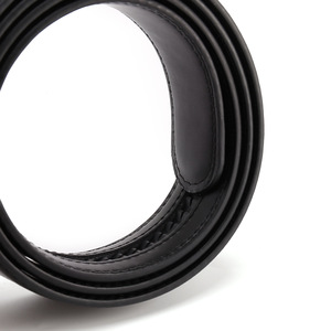 Cinturones de cuero de vaca genuino para hombres Cinturón de trinquete automático formal con aleación automática para suministro de fabricante de hebilla al por mayor - Product Image 5