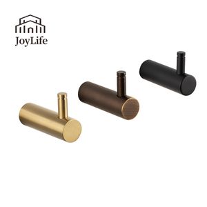 Настенные крючки из цельной латуни — современные золотые вешалки для организации пространства в прихожей и спальне - Product Image 2