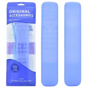 Housse de protection en silicone pour télécommande avec cordon, housse de télécommande de télévision tout compris pour télécommande vocale TC-L RC902V FMR1 - Product Image 3