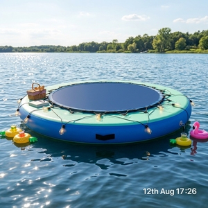 Conçu pour 4 personnes, disposition ronde pour verres à champagne et café, comme un canapé, avec une ouverture centrale pour tremper les pieds dans l'eau - Product Image 3