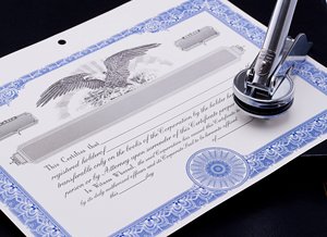 Thư thành viên giấy chứng nhận da văn phòng hồ sơ cuốn sách tài liệu tổ chức tập tin thư mục Kit LLC công ty chất kết dính với slipcase - Product Image 5