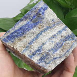 Piedra Natural en Bruto de Jaspe Rojo y Lapislázuli al por Mayor para Decoraciones de Cristal - Product Image 3