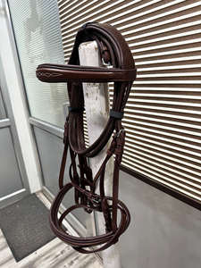 Meilleure qualité bride en cuir de course de chevaux prix de gros soutien de jambe pour l'équitation - Product Image 6